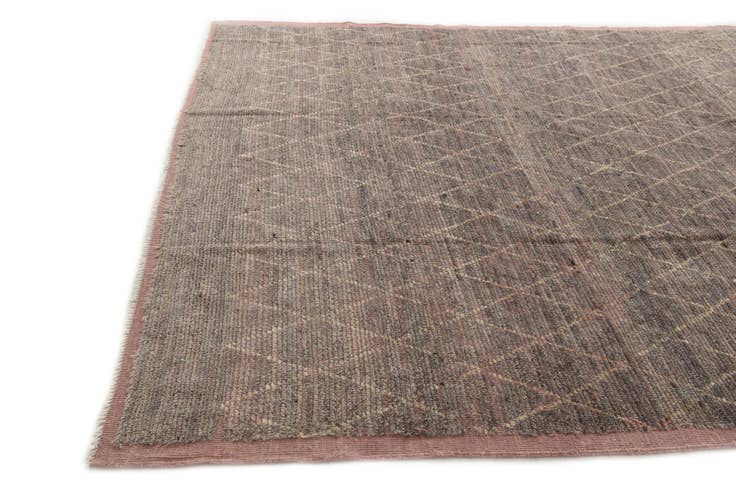 Detail image of 8' 6 x 10' 4 Hand Knotted Moroccan Wool Rug
