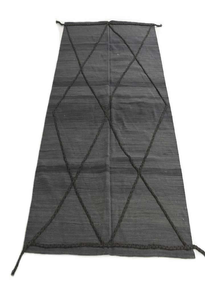 4' 9 x 6' 6 Hand Knotted Moroccan Wool Rug