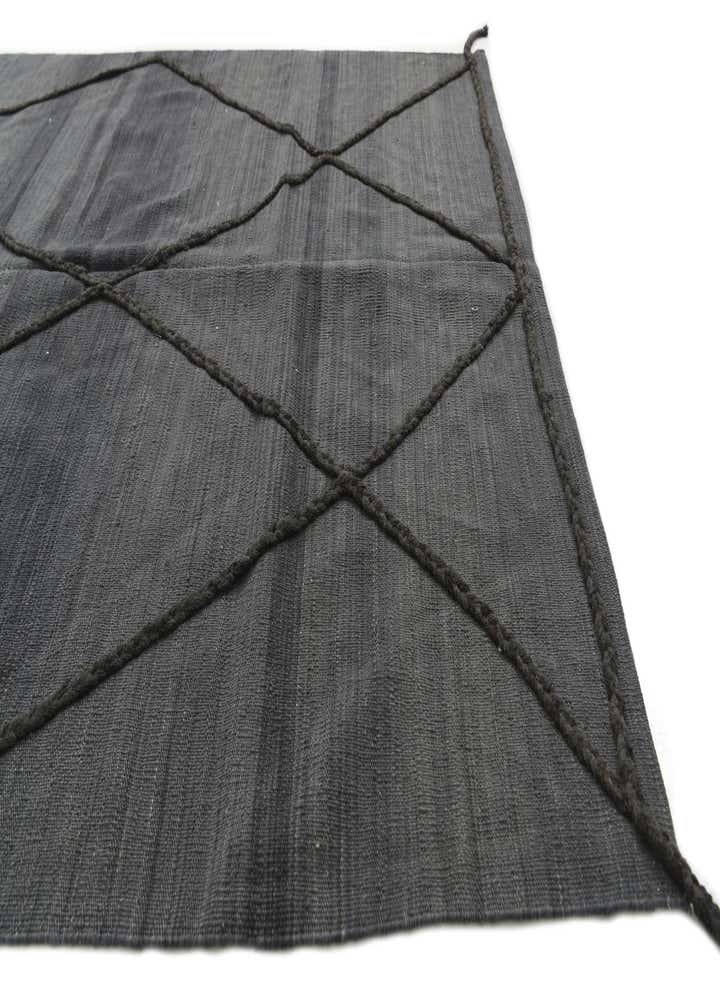 4' 9 x 6' 6 Hand Knotted Moroccan Wool Rug