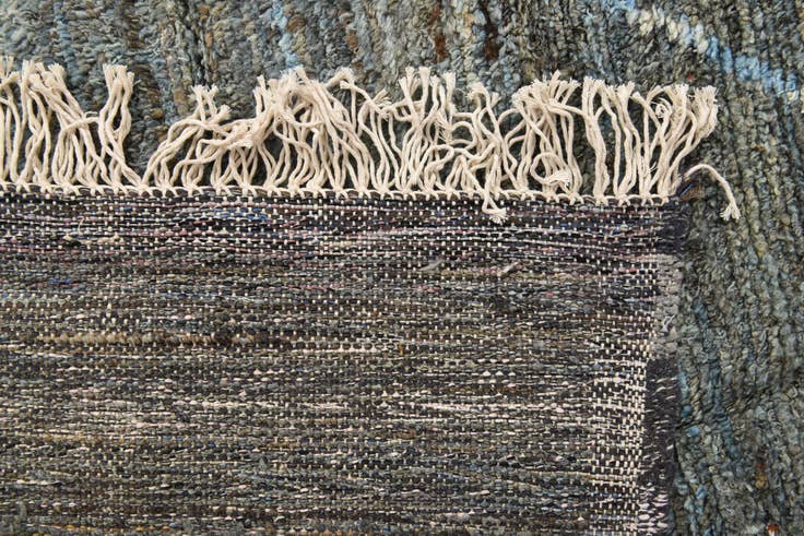 Detail image of 8' 9 x 12' 5 Hand Knotted Moroccan Wool Rug