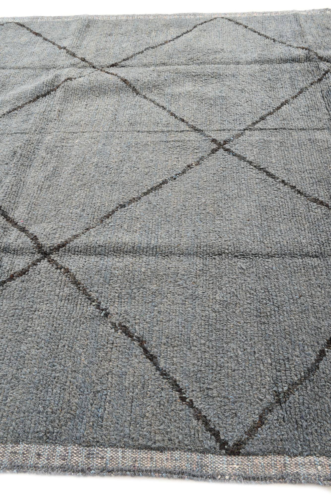 7' 10 x 10' 1 Hand Knotted Moroccan Wool Rug