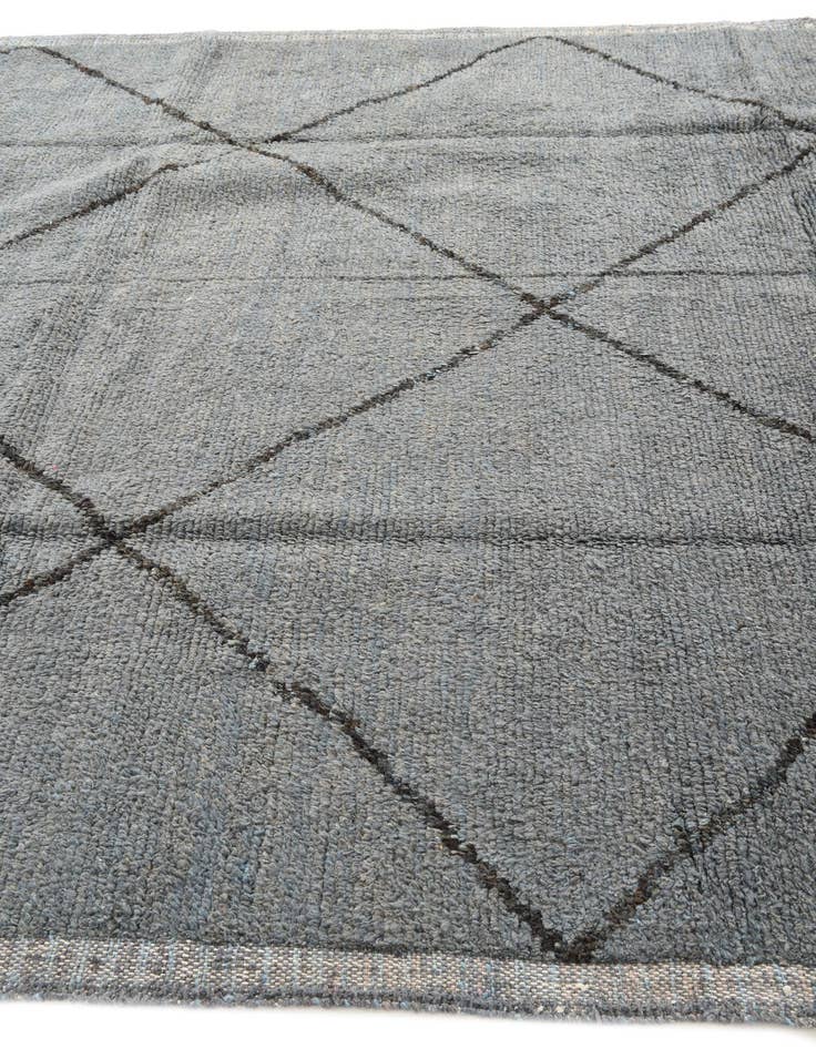 Detail image of 7' 10 x 10' 1  Hand Knotted Moroccan Wool Rug