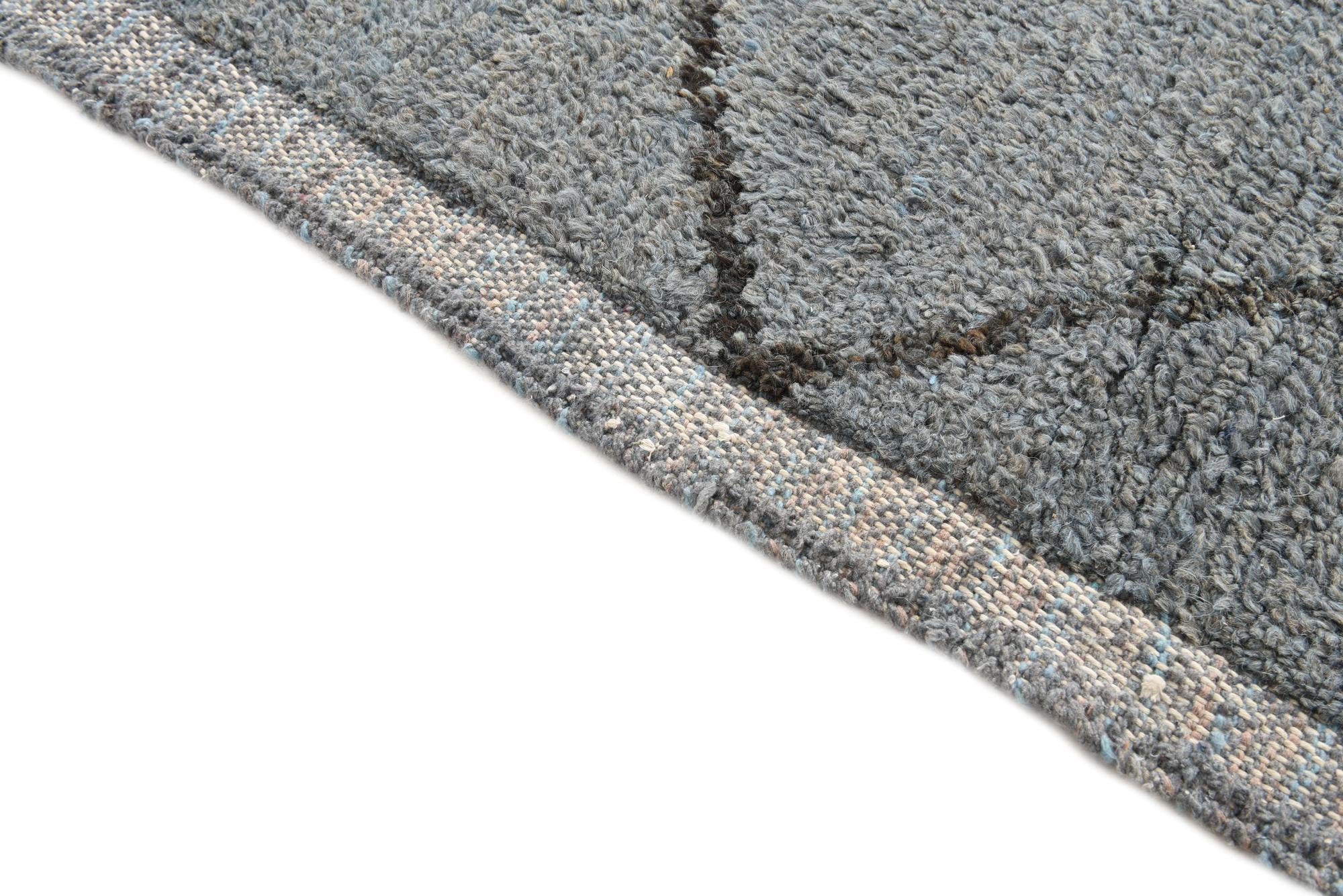 7' 10 x 10' 1 Hand Knotted Moroccan Wool Rug