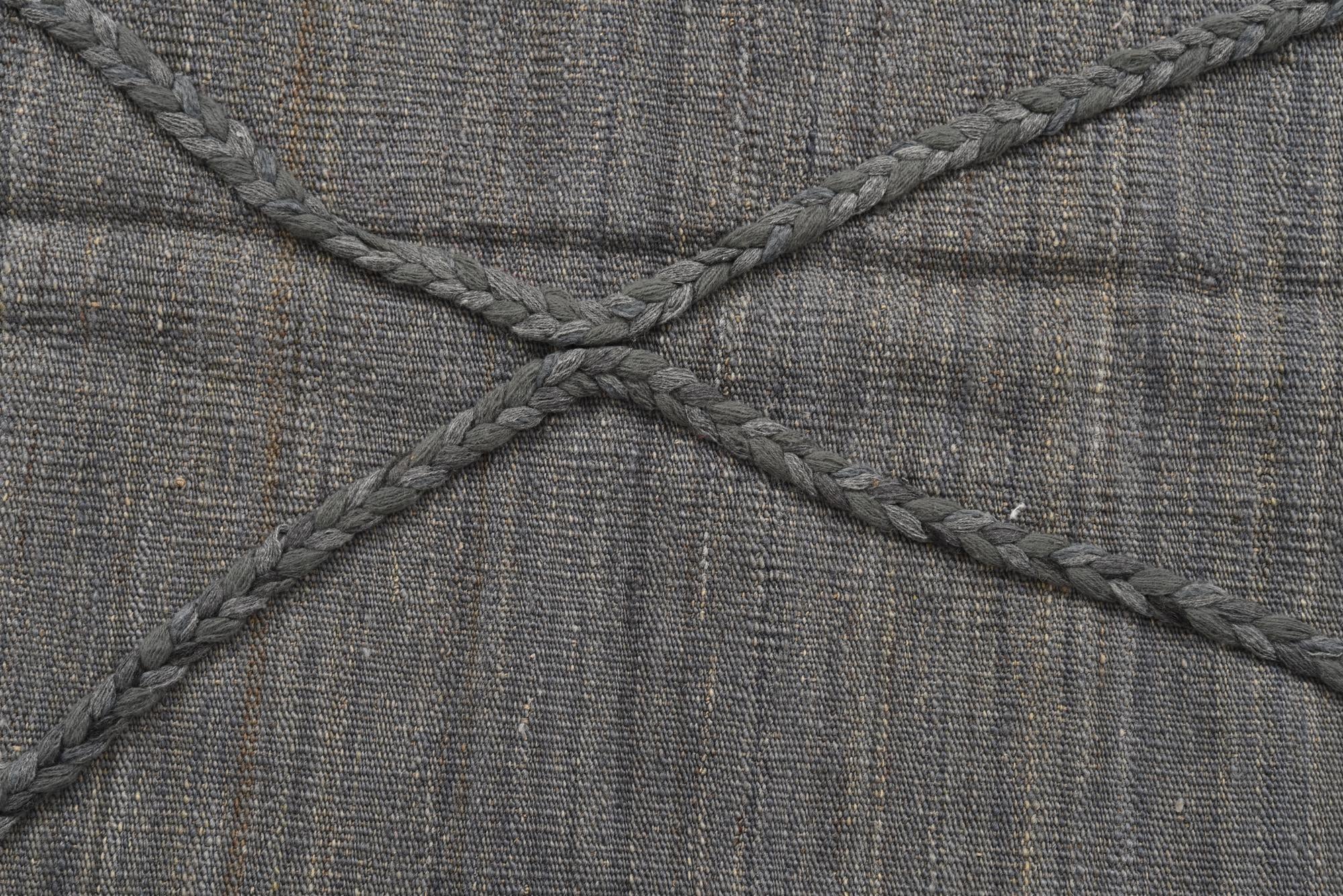 4' 3 x 5' 8 Hand Knotted Moroccan Wool Rug