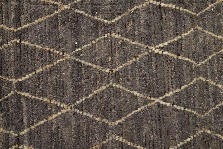8' 6 x 10' 7 Hand Knotted Moroccan Wool Rug