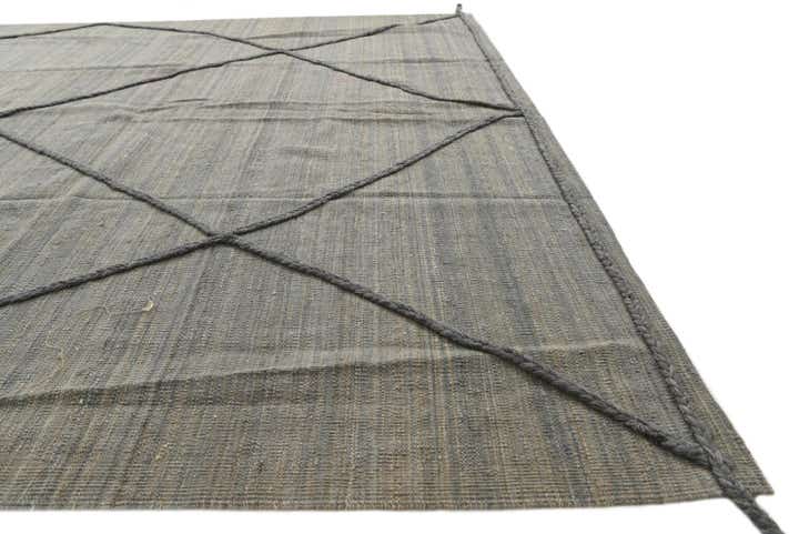 7' 4 x 9' 9 Hand Knotted Moroccan Wool Rug