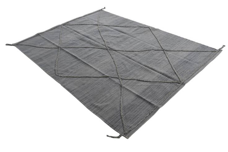 Detail image of 5' 9 x 7' 10 Hand Knotted Moroccan Wool Rug