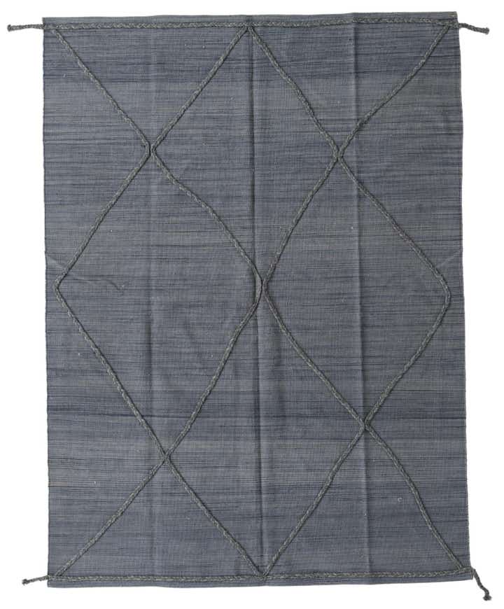 5' 9 x 7' 10 Hand Knotted Moroccan Wool Rug