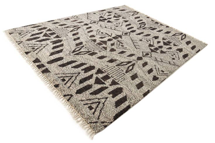 Detail image of 8' 2 x 10' 3 Hand Knotted Moroccan Wool Rug