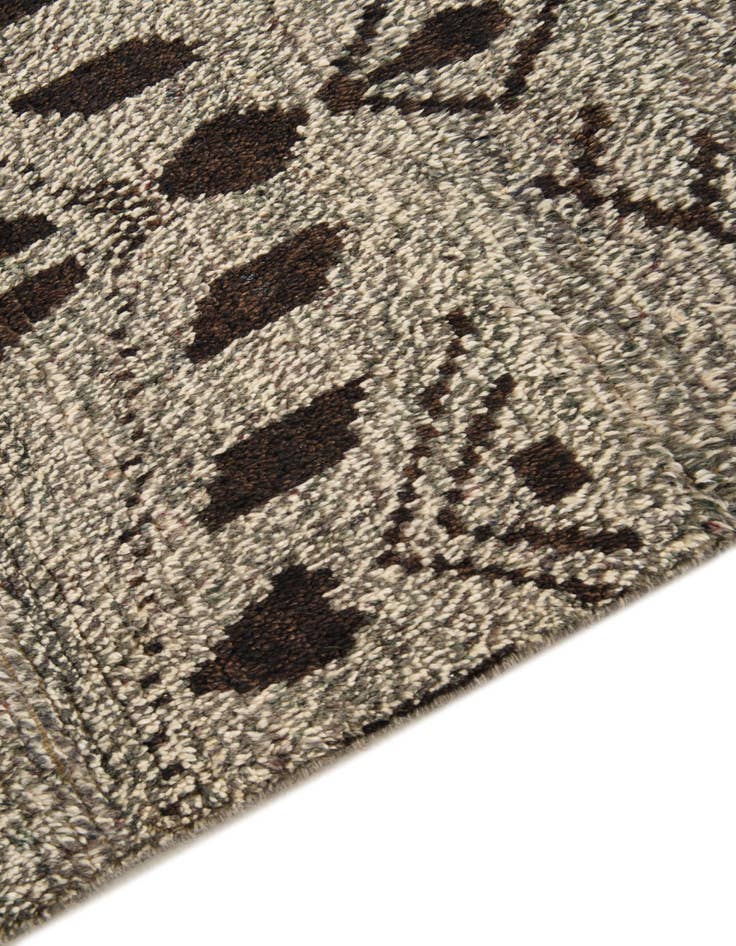 Detail image of 8' 2 x 10' 3  Hand Knotted Moroccan Wool Rug