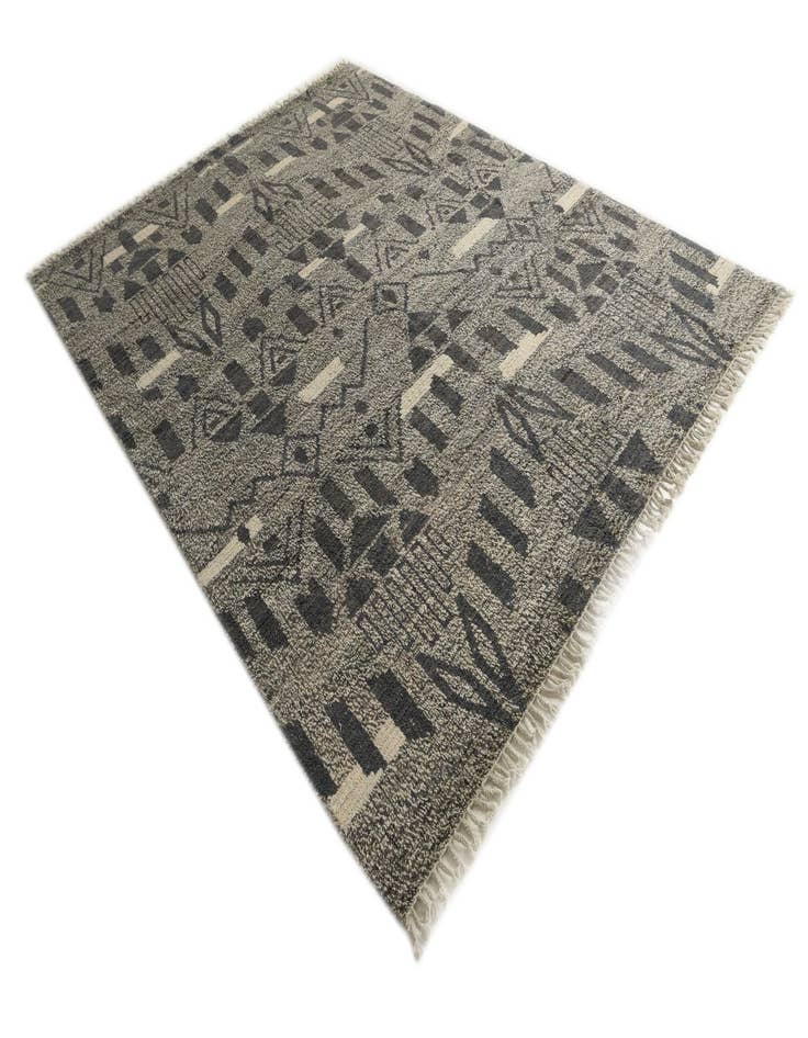 Detail image of 8' 1 x 10' 6  Hand Knotted Moroccan Wool Rug