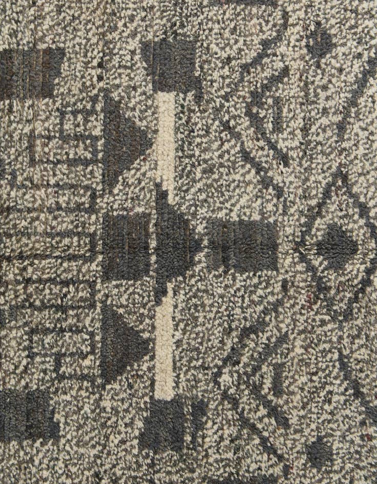 Detail image of 8' 1 x 10' 6  Hand Knotted Moroccan Wool Rug