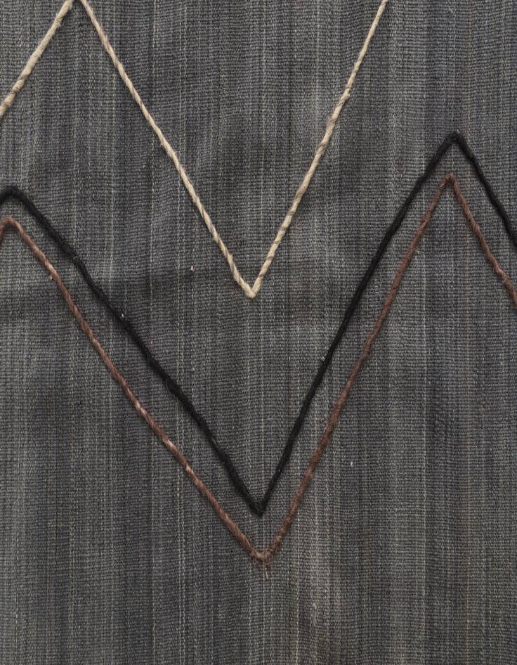 Detail image of 8' 10 x 10' Hand Knotted Moroccan Wool Rug