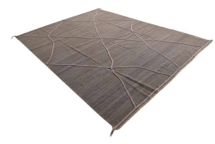 8' 2 x 11' Hand Knotted Moroccan Wool Rug