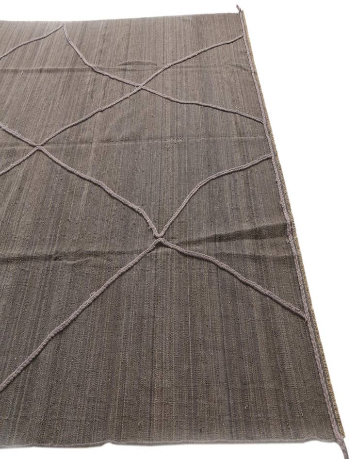 Detail image of 8' 2 x 11'  Hand Knotted Moroccan Wool Rug