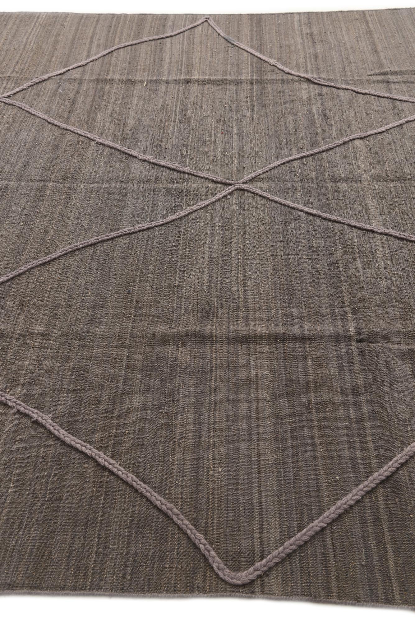 8' 2 x 11' Hand Knotted Moroccan Wool Rug