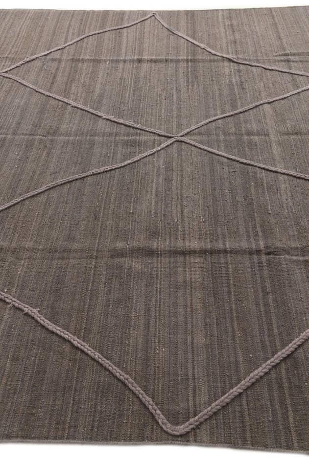 Detail image of 8' 2 x 11' Hand Knotted Moroccan Wool Rug