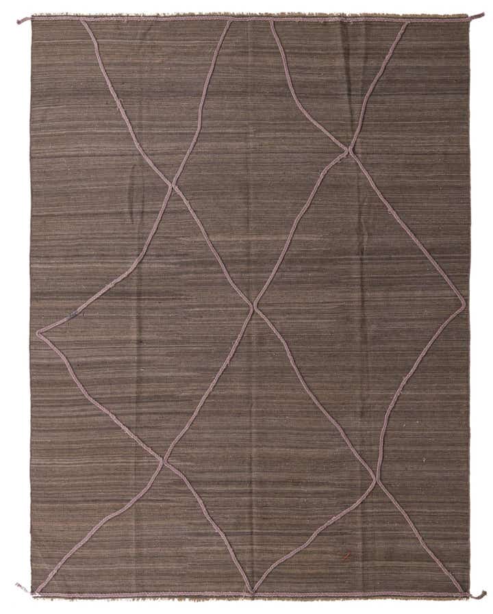 8' 2 x 11' Hand Knotted Moroccan Wool Rug