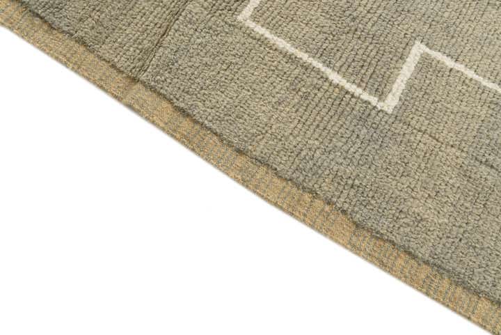 8' 6 x 10' 5 Hand Knotted Moroccan Wool Rug
