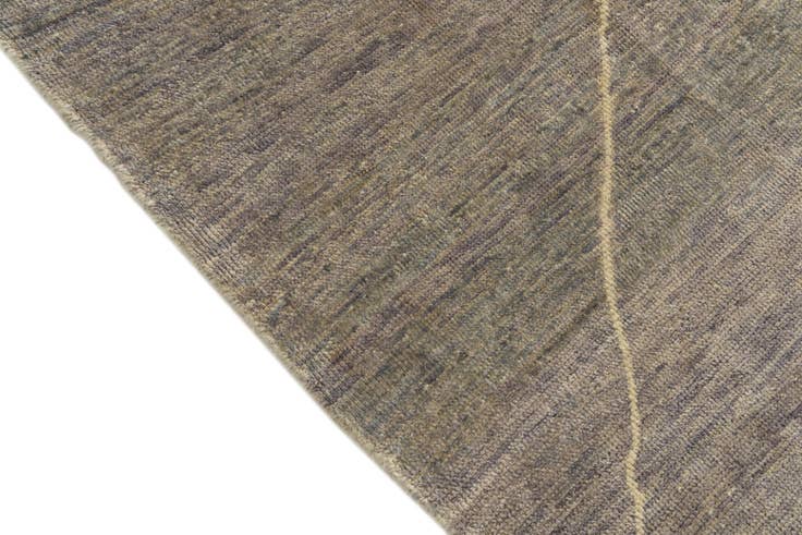 Detail image of 8' 1 x 9' 10 Hand Knotted Moroccan Wool Rug