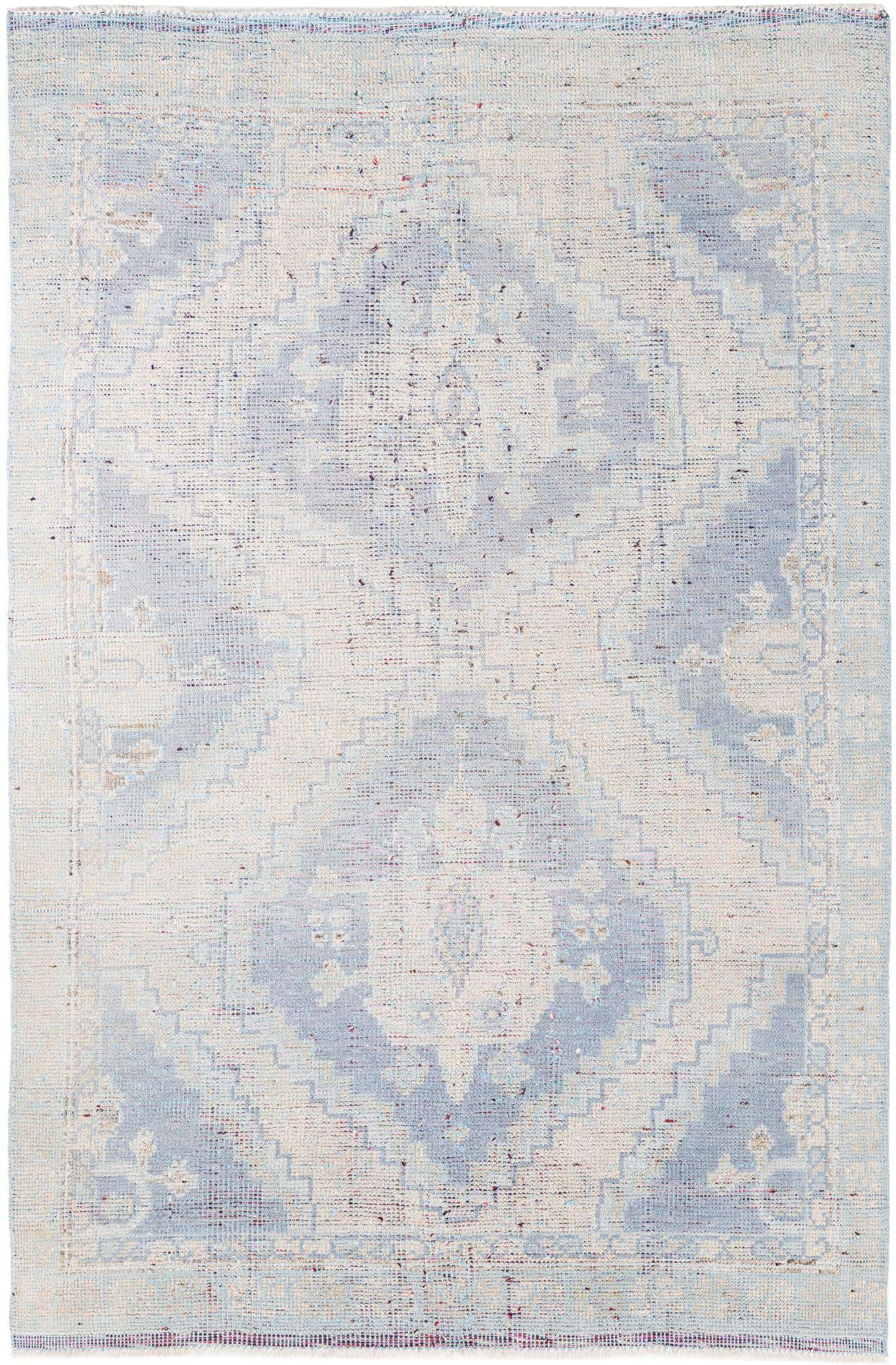 5' 10 x 8' 10 Hand Knotted Moroccan Wool Rug