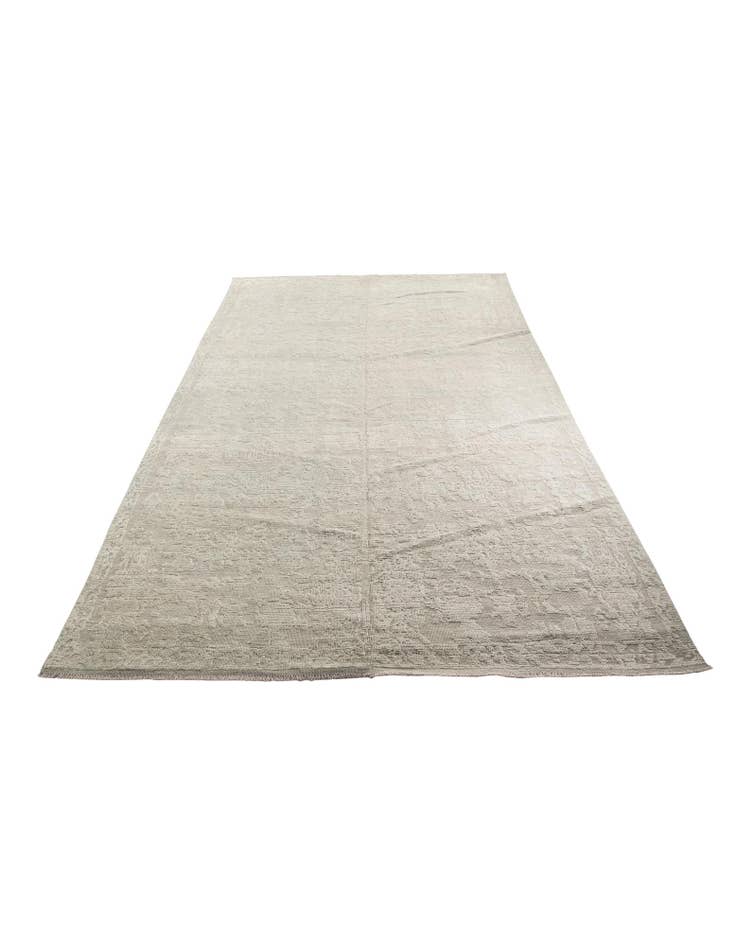 Detail image of 9' 10 x 14' 10 Hand Knotted Moroccan Wool Rug