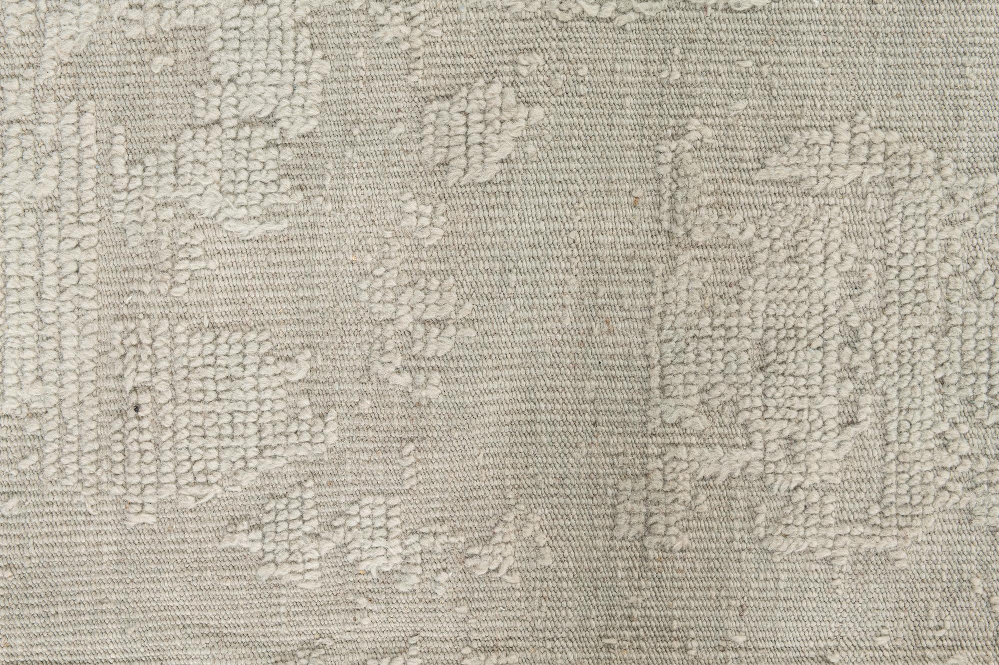 9' 10 x 14' 10 Hand Knotted Moroccan Wool Rug