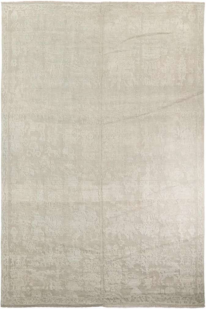 9' 10 x 14' 10 Hand Knotted Moroccan Wool Rug