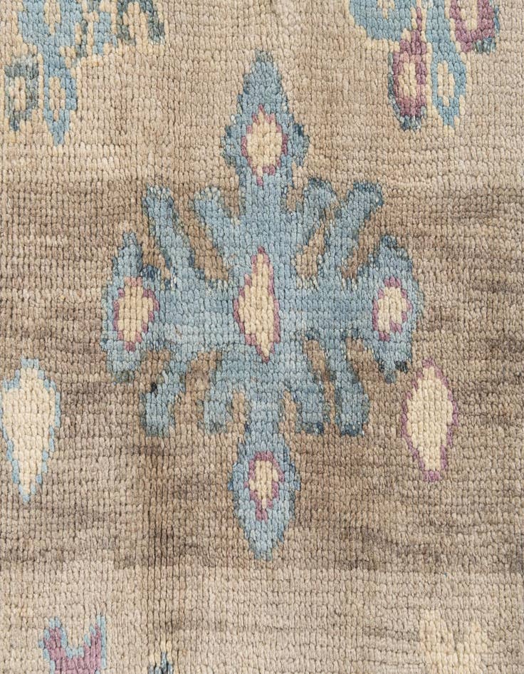 Detail image of 5' 5 x 7' 1  Hand Knotted Moroccan Wool Rug
