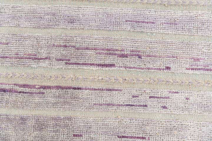 4' 3 x 6' 2 Hand Knotted Moroccan Wool Rug