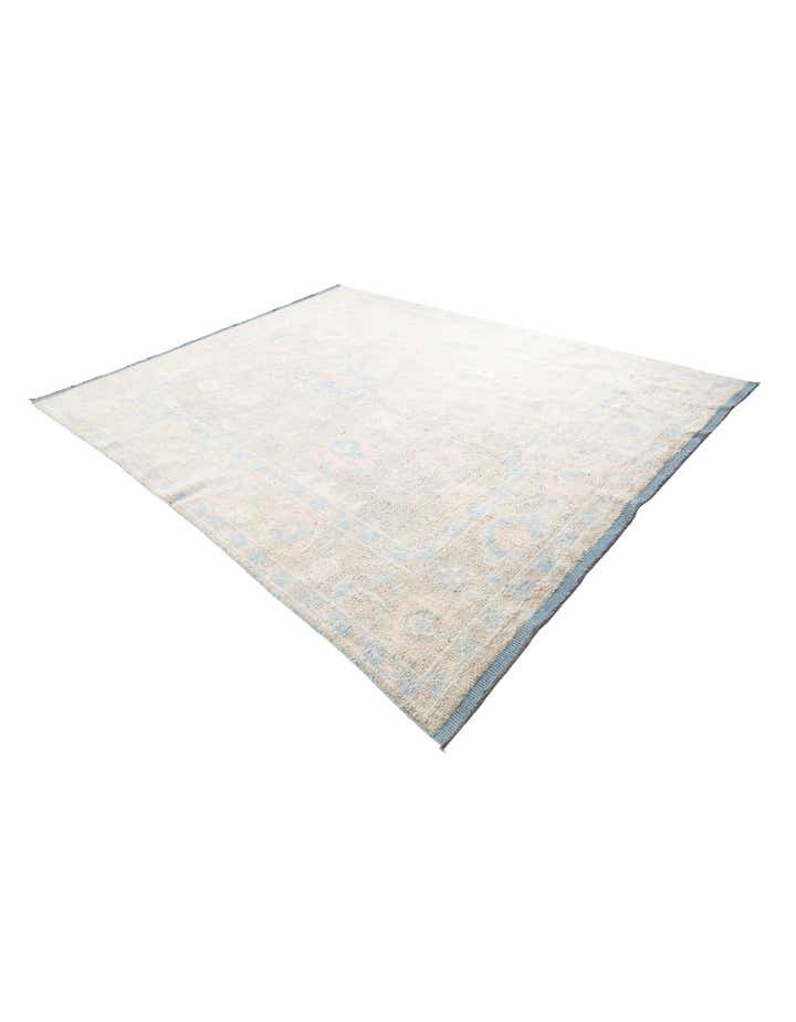 8' x 10' 3 Hand Knotted Moroccan Wool Rug