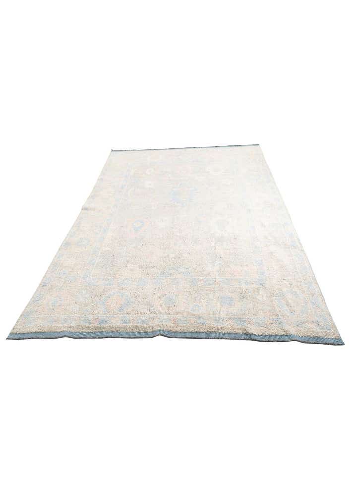 8' x 10' 3 Hand Knotted Moroccan Wool Rug