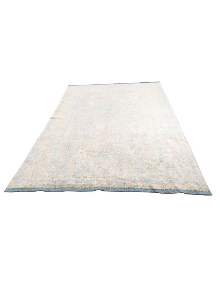 8' x 10' 3 Hand Knotted Moroccan Wool Rug