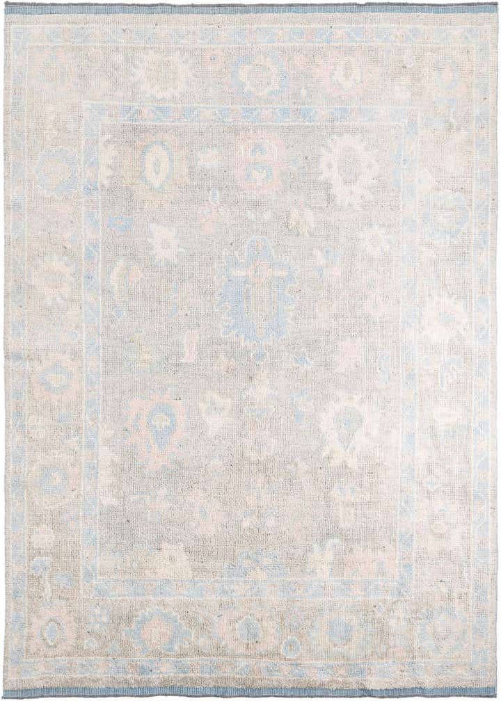 8' x 10' 3 Hand Knotted Moroccan Wool Rug