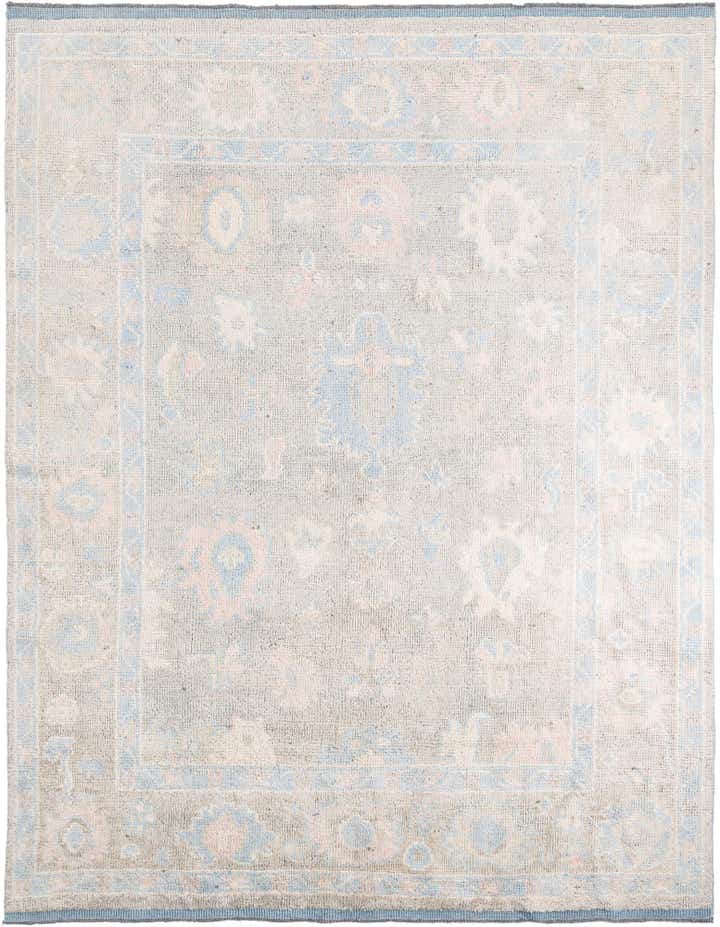 8' x 10' 3 Hand Knotted Moroccan Wool Rug