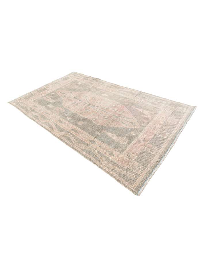 4' 10 x 8' Hand Knotted Moroccan Wool Rug