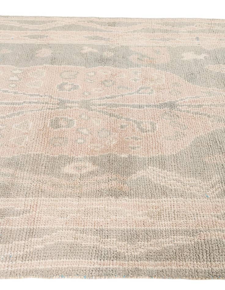 Detail image of 4' 10 x 8'  Hand Knotted Moroccan Wool Rug