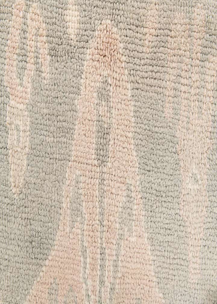 4' 10 x 8' Hand Knotted Moroccan Wool Rug