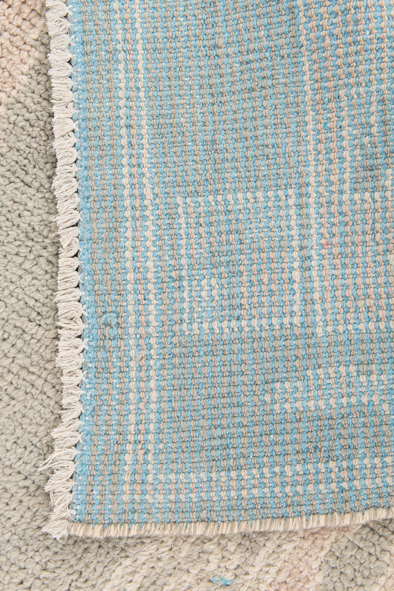 4' 10 x 8' Hand Knotted Moroccan Wool Rug