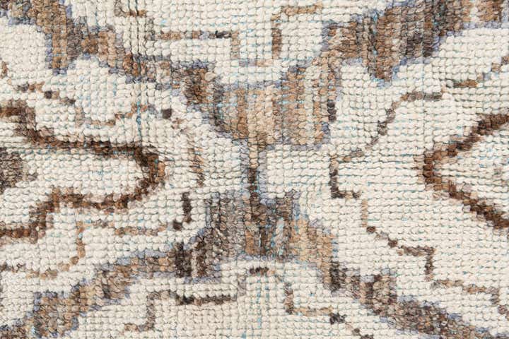 7' 10 x 10' 5 Hand Knotted Moroccan Wool Rug