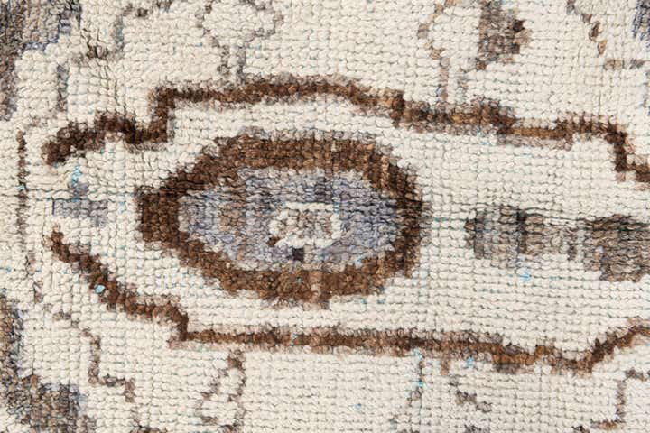 7' 10 x 10' 5 Hand Knotted Moroccan Wool Rug