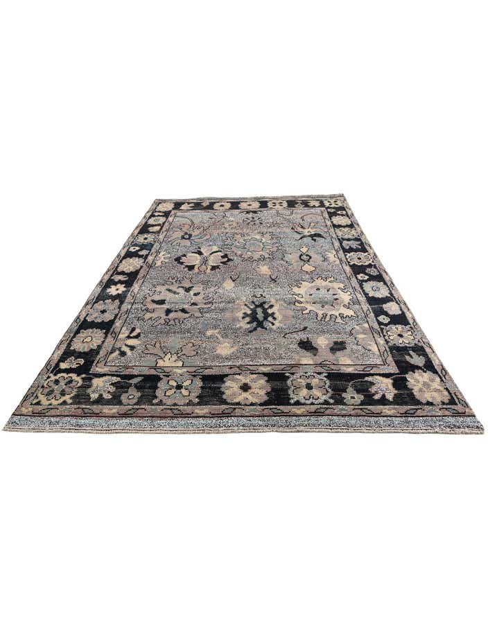 8' 7 x 11' 10 Hand Knotted Moroccan Wool Rug