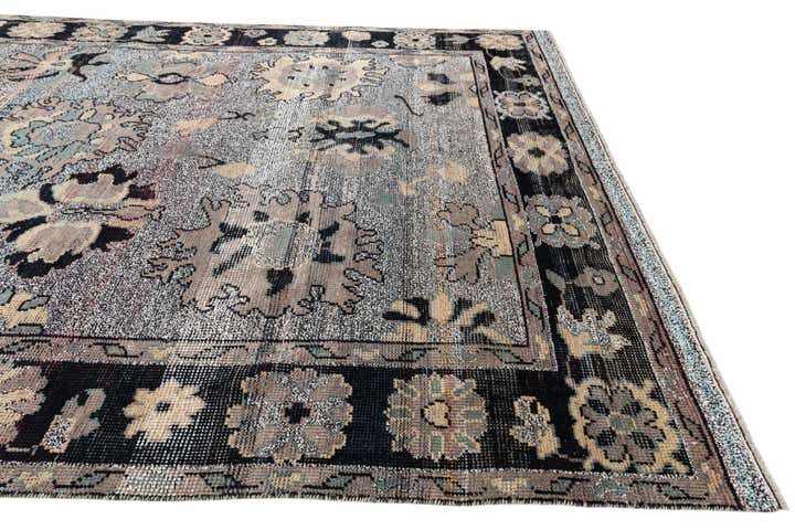 8' 7 x 11' 10 Hand Knotted Moroccan Wool Rug
