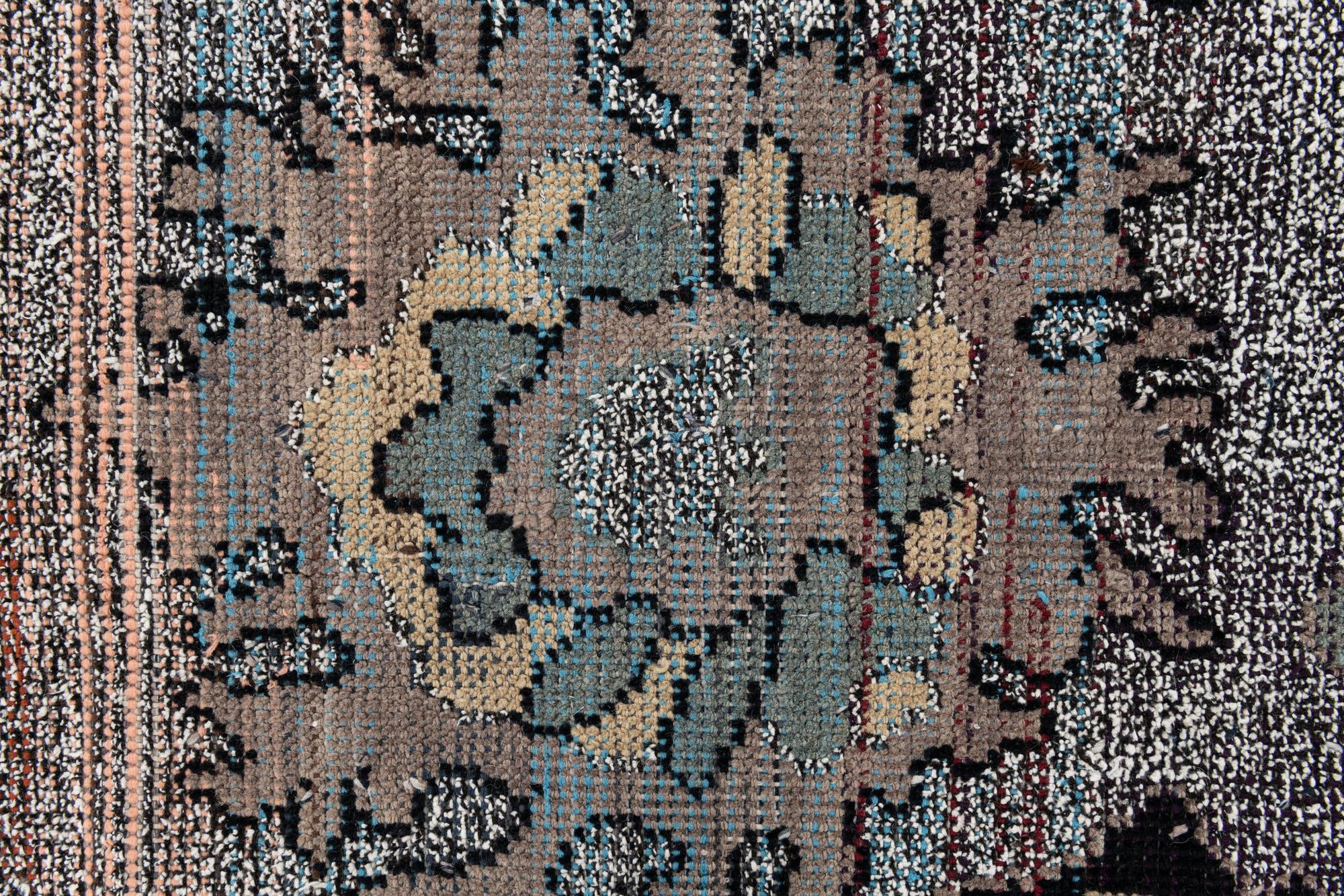 8' 7 x 11' 10 Hand Knotted Moroccan Wool Rug