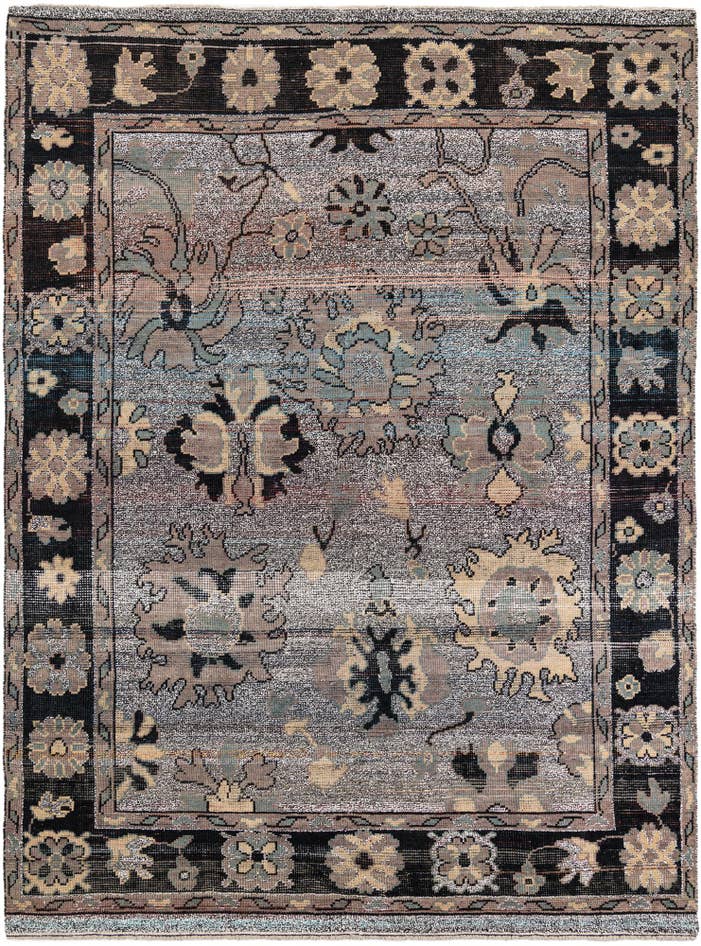 Detail image of 8' 7 x 11' 10 Hand Knotted Moroccan Wool Rug