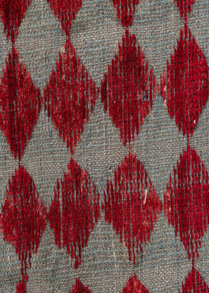 5' x 7' 4 Hand Knotted Moroccan Wool Rug