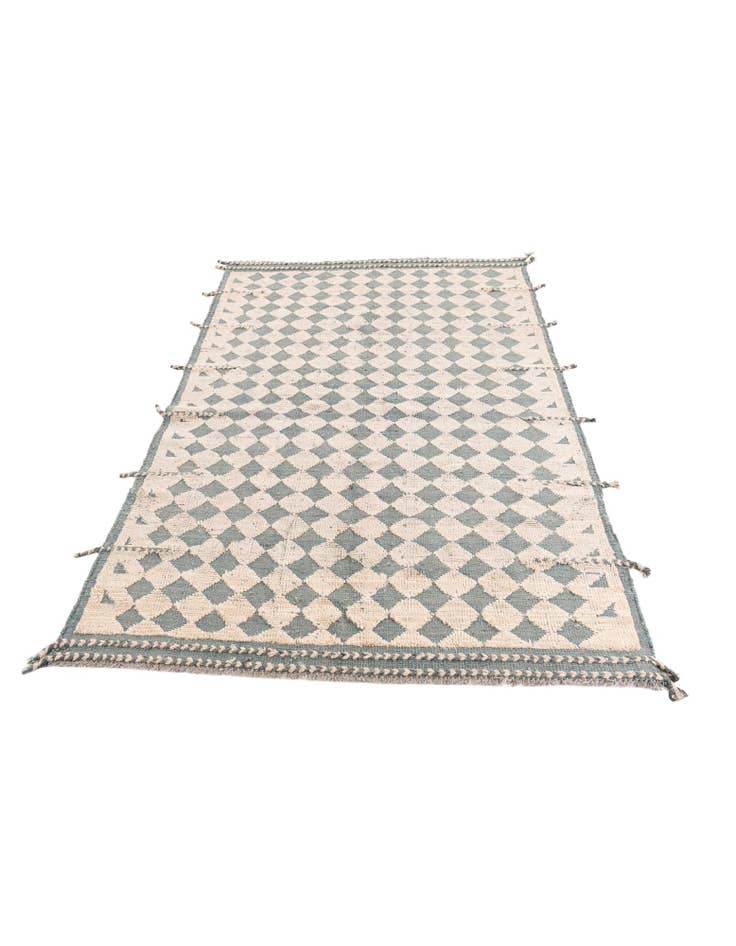 Detail image of 5' 1 x 7' 3  Hand Knotted Moroccan Wool Rug