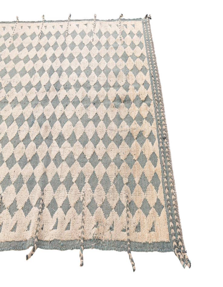 Detail image of 5' 1 x 7' 3  Hand Knotted Moroccan Wool Rug