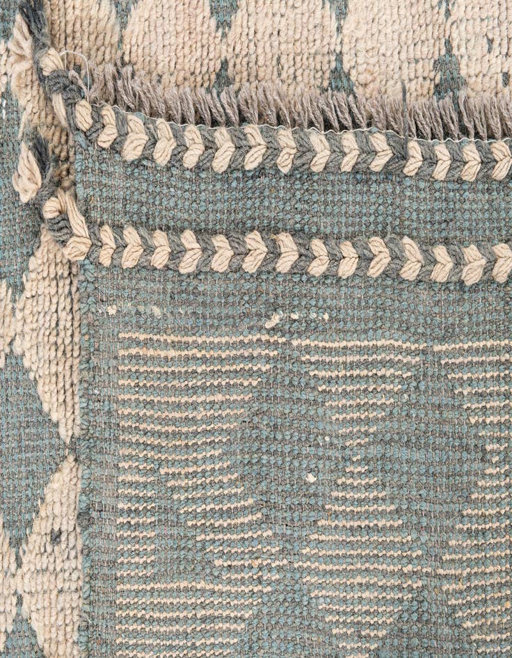 Detail image of 5' 1 x 7' 3  Hand Knotted Moroccan Wool Rug