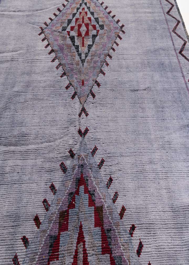 9' x 12' Hand Knotted Moroccan Wool Rug
